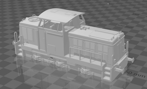 T334 ČSD digitálny model