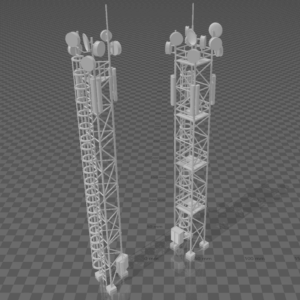 Vykrývače, digitálny model