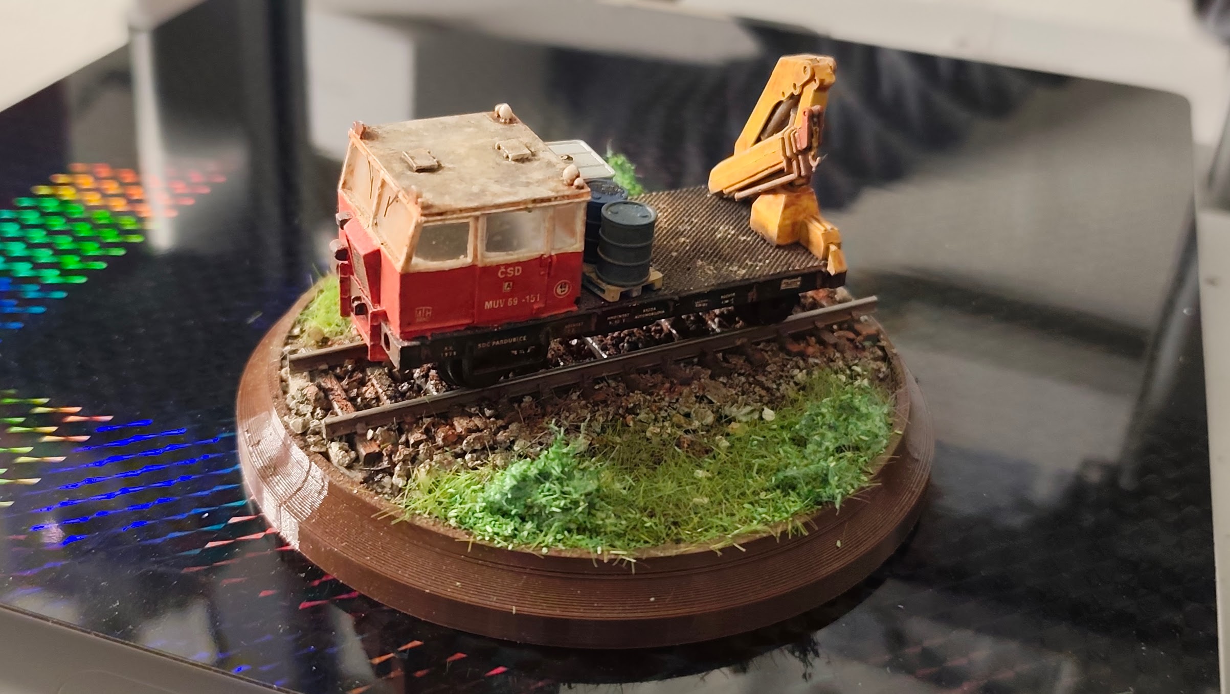 Podložka na mini diorámu, okrúhla – Obrázok 4