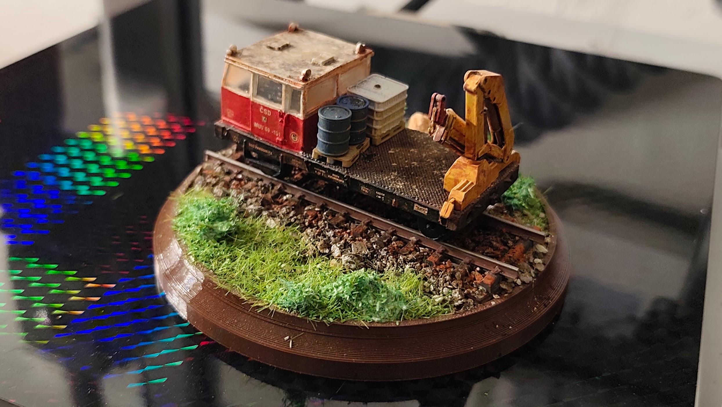 Podložka na mini diorámu, okrúhla – Obrázok 5