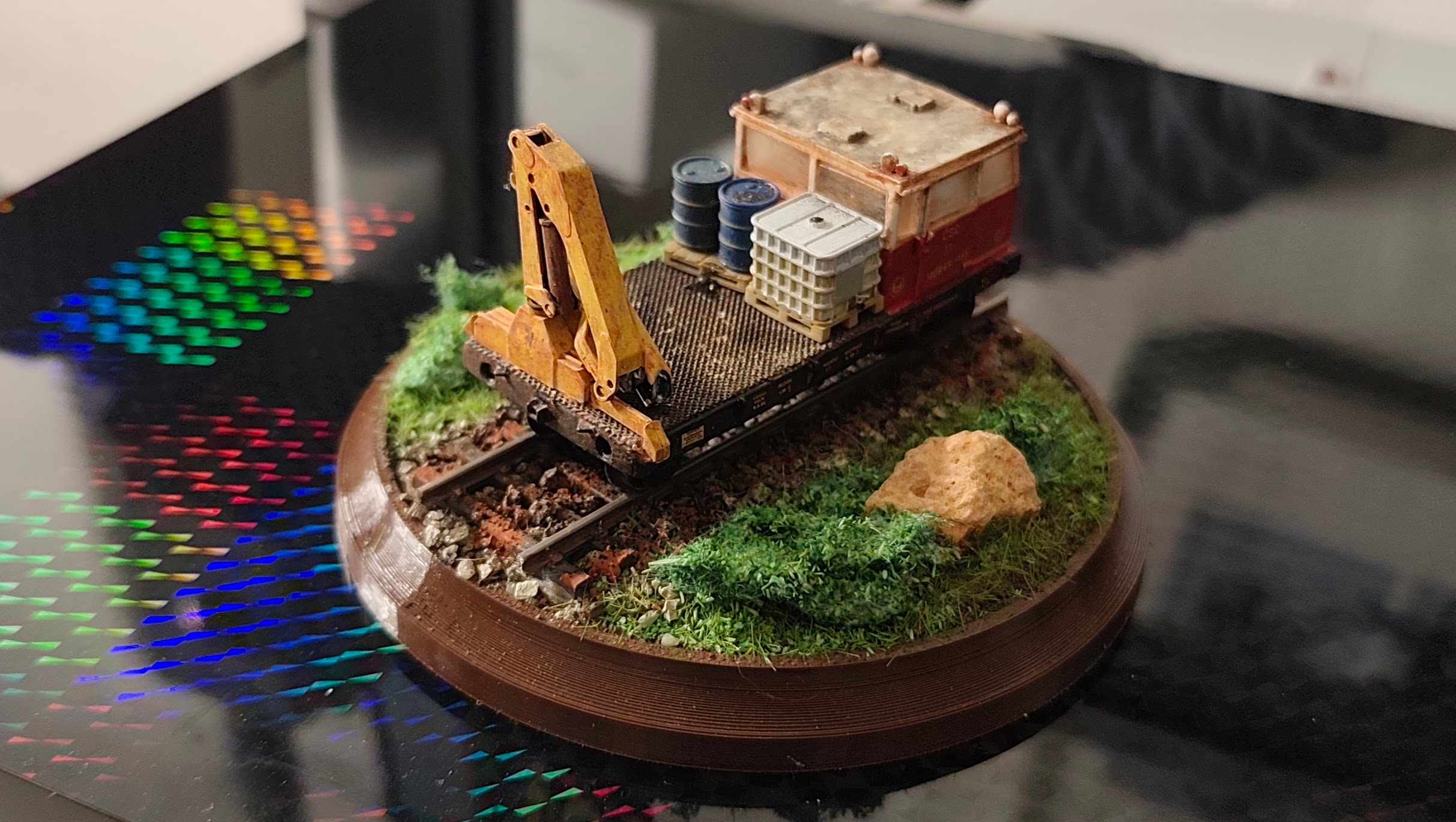 Podložka na mini diorámu, okrúhla – Obrázok 6