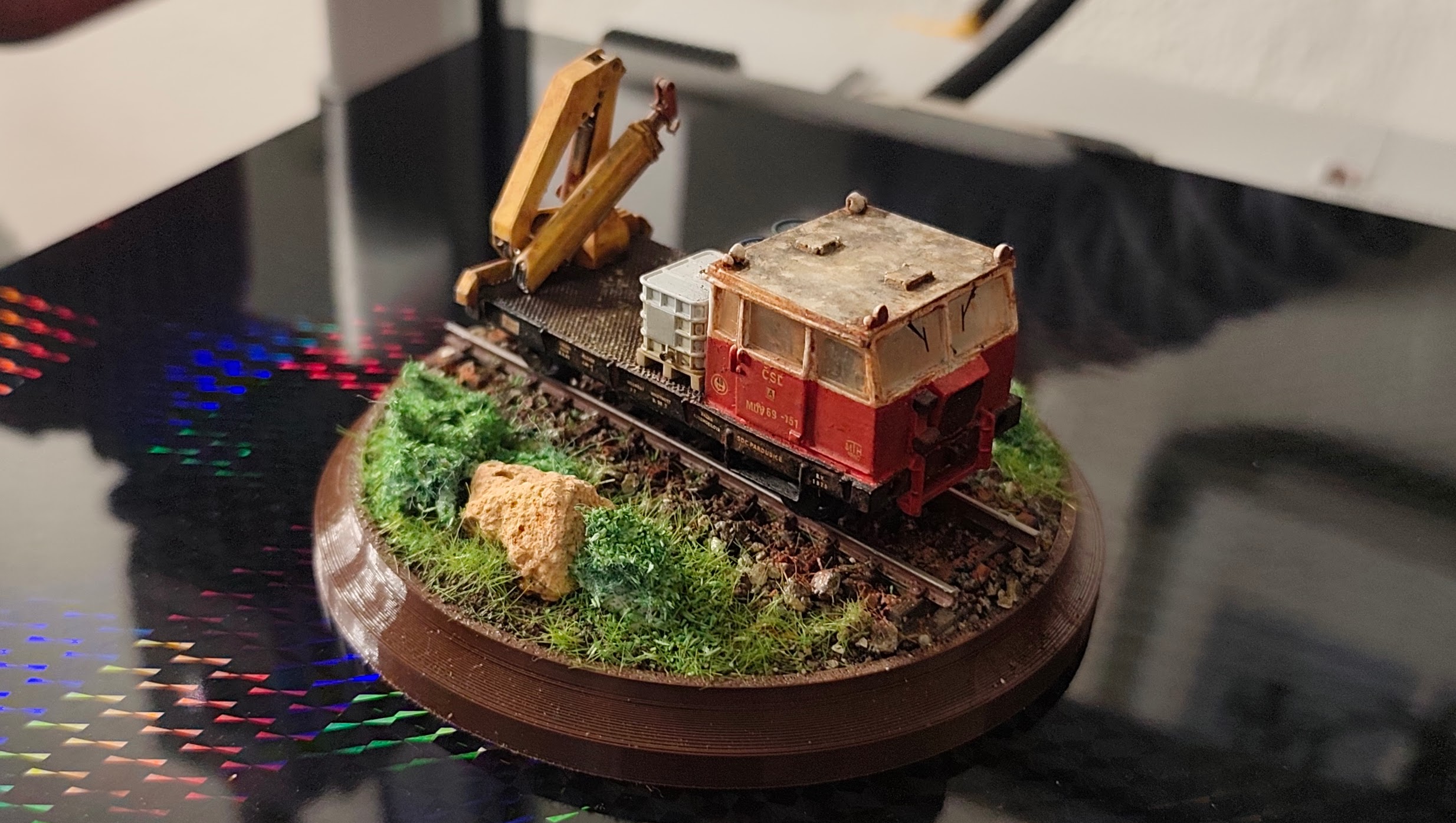 Podložka na mini diorámu, okrúhla – Obrázok 7