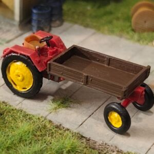 Fortschritt RS09 s korbou, mierka H0